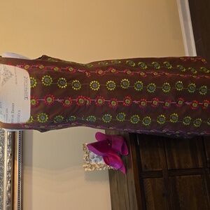 Vintage Lilly Pulitzer Floral Embroidered A-line Dress